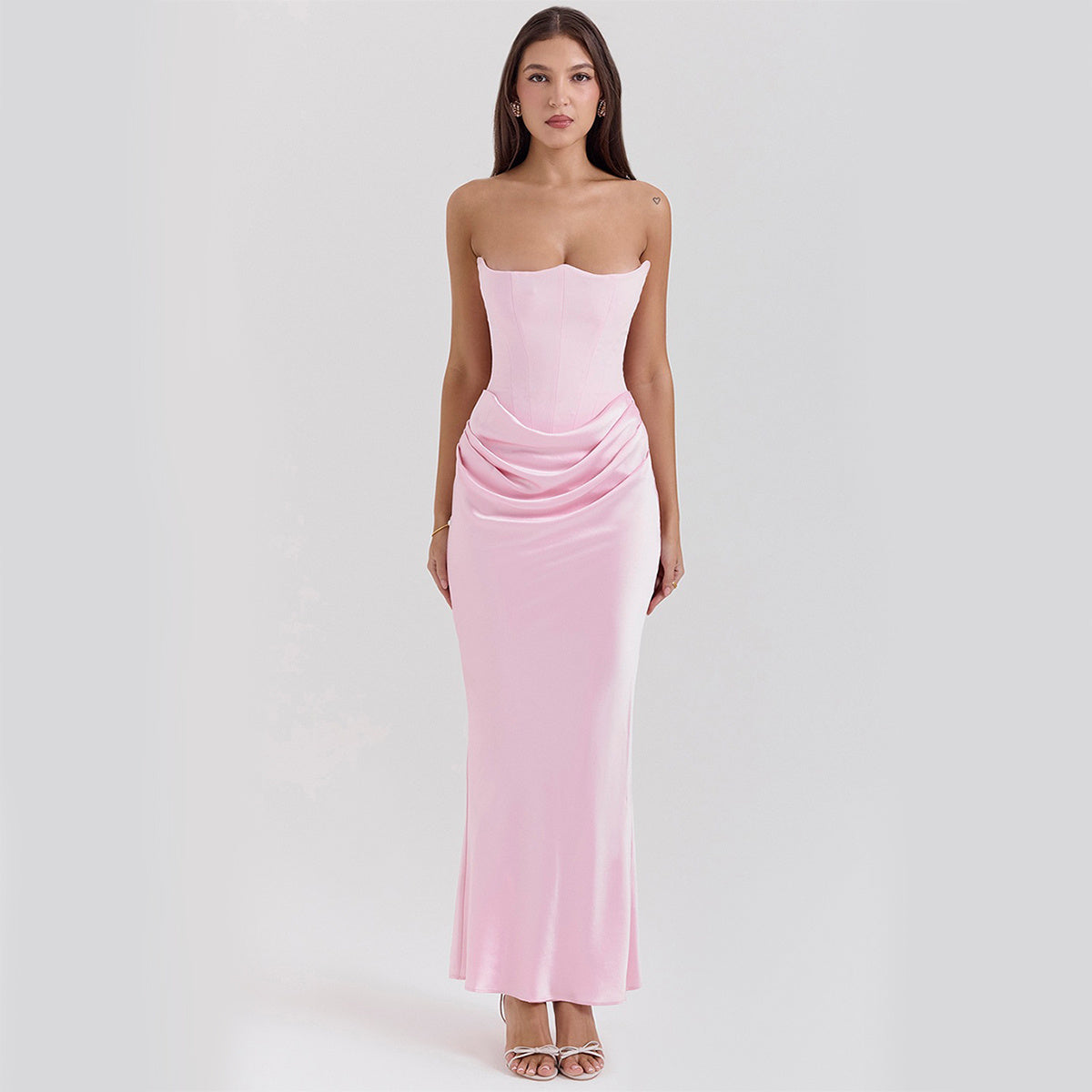 Sculpted Tube Gown