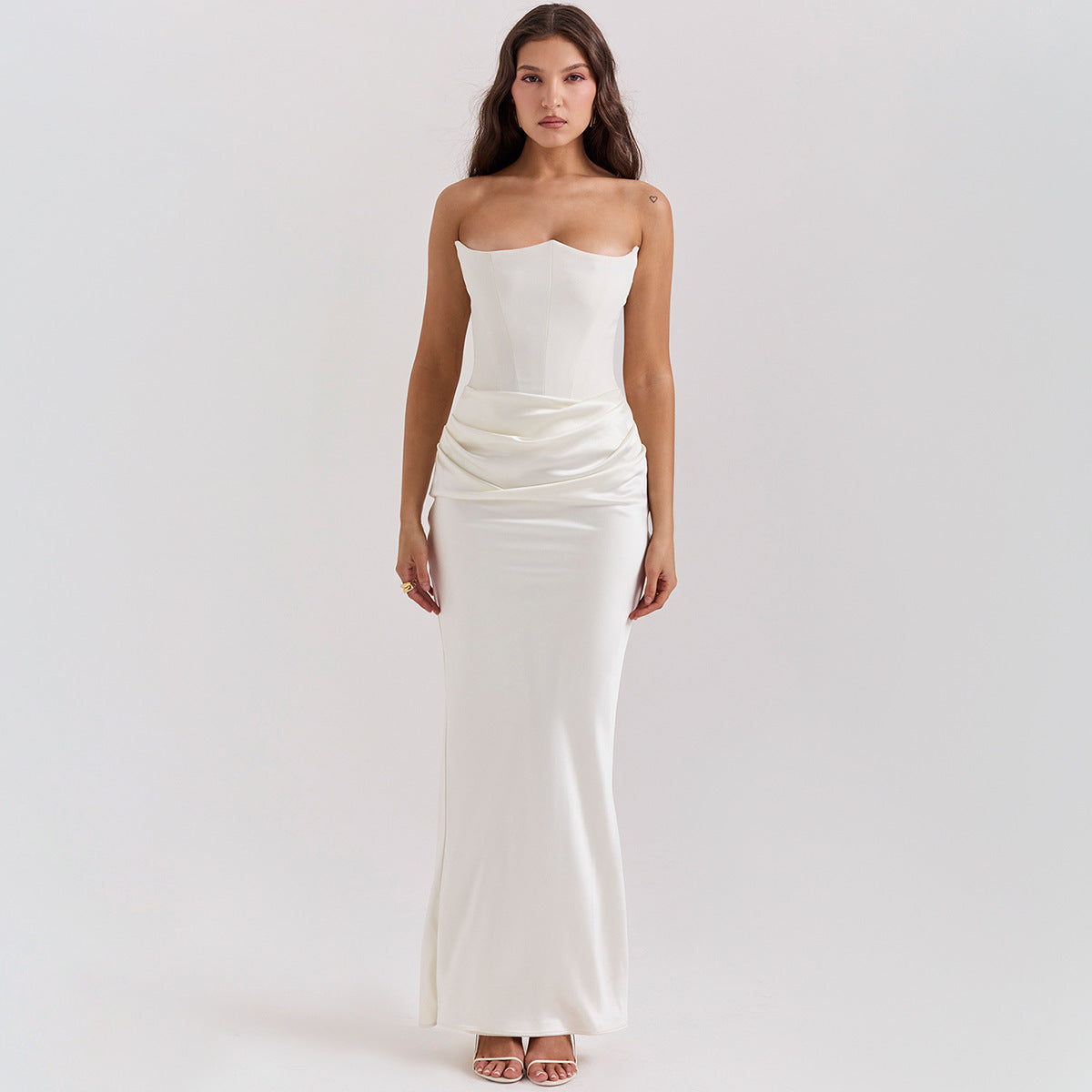 Sculpted Tube Gown