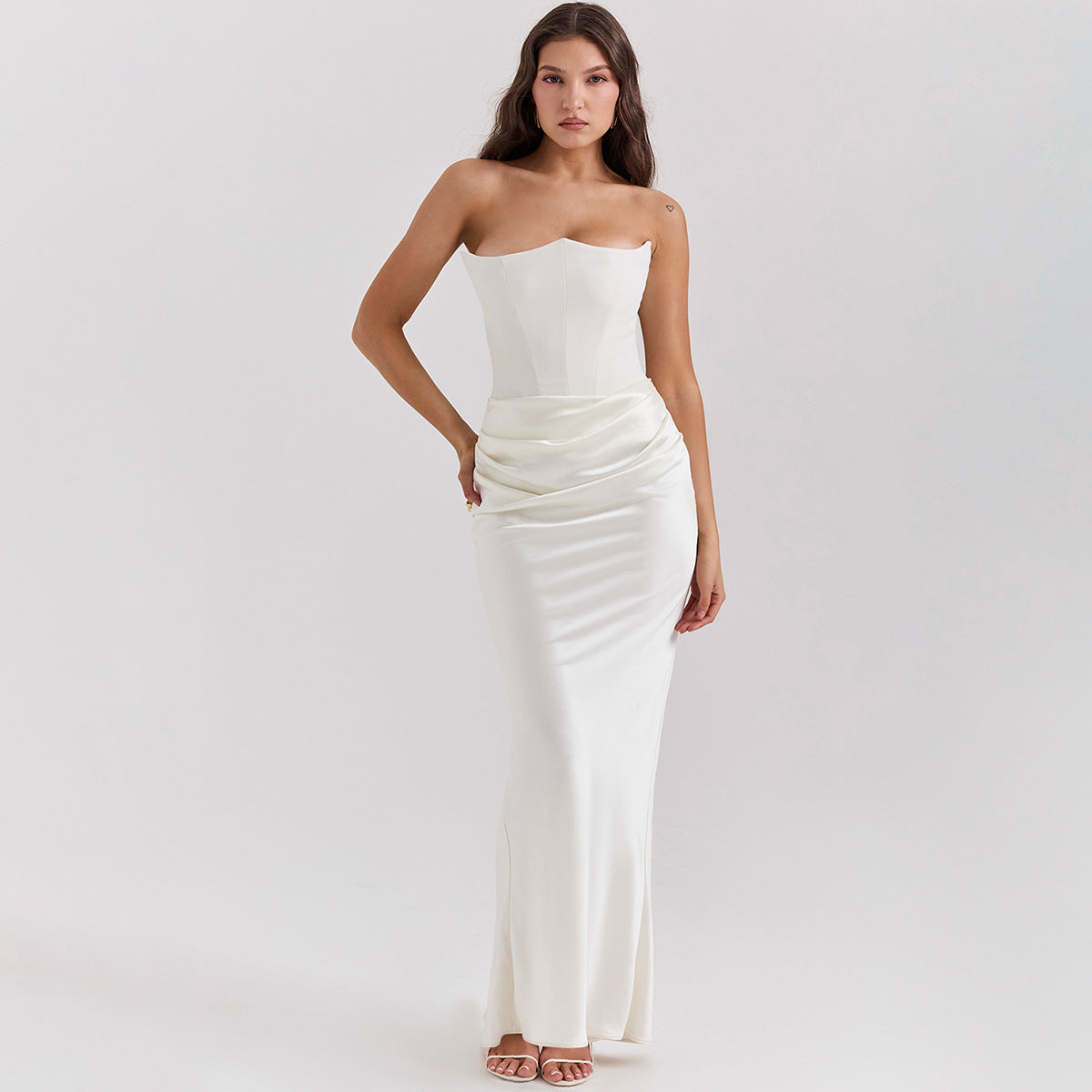 Sculpted Tube Gown