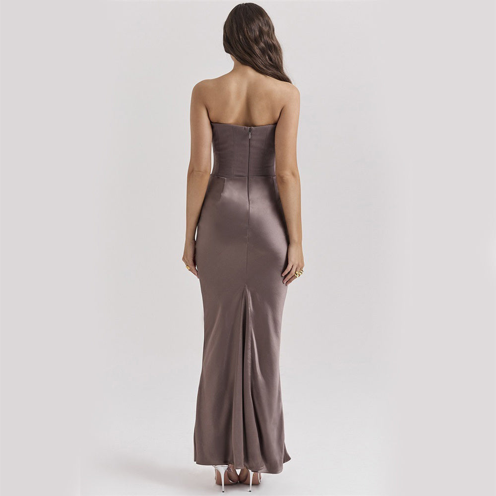 Sculpted Tube Gown