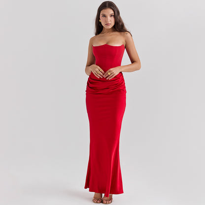 Sculpted Tube Gown