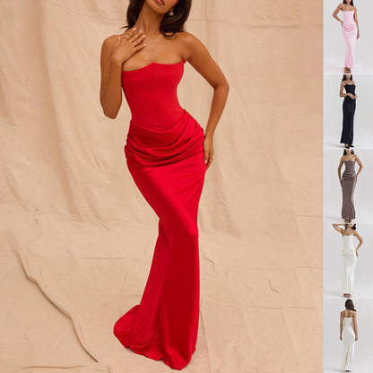 Sculpted Tube Gown